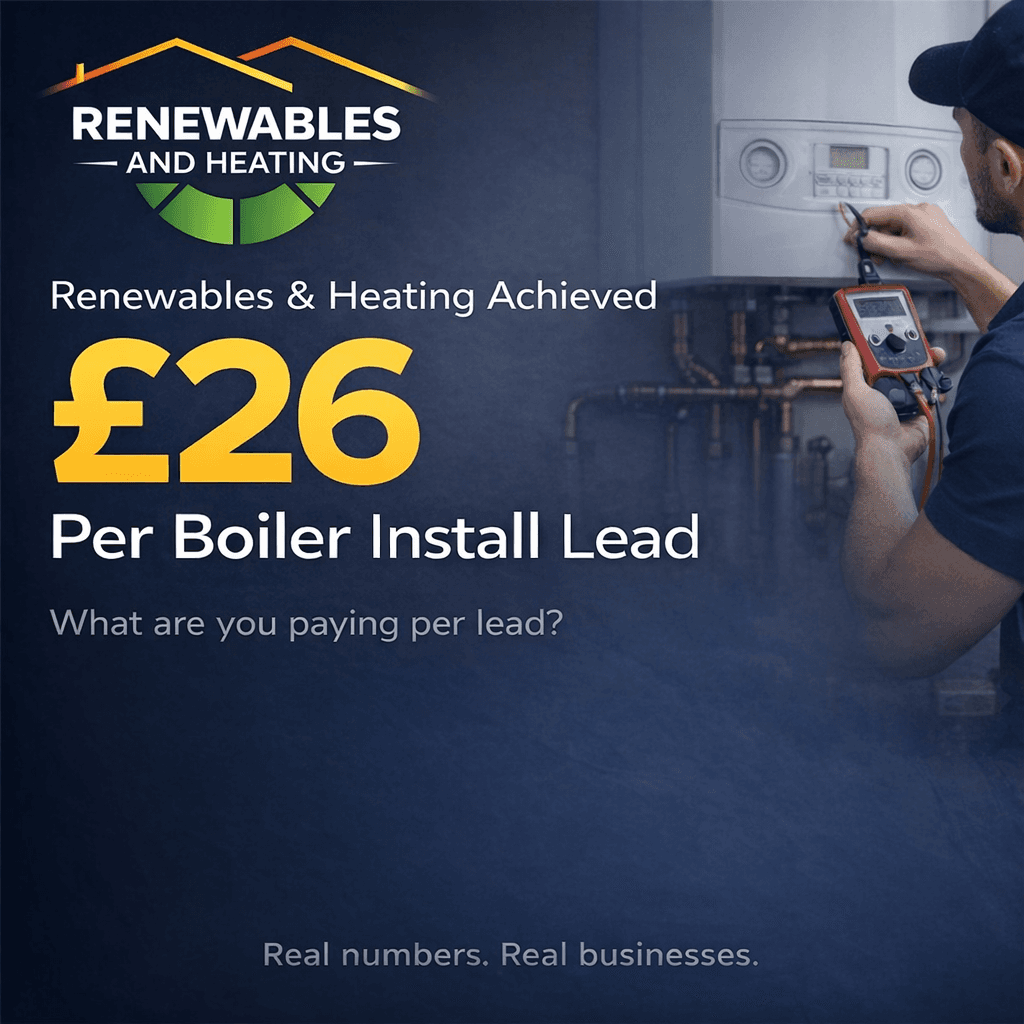 Results banner for Renewables and Heating: